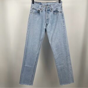 Levi's Classic Light Wash Straight Jeans, size 25